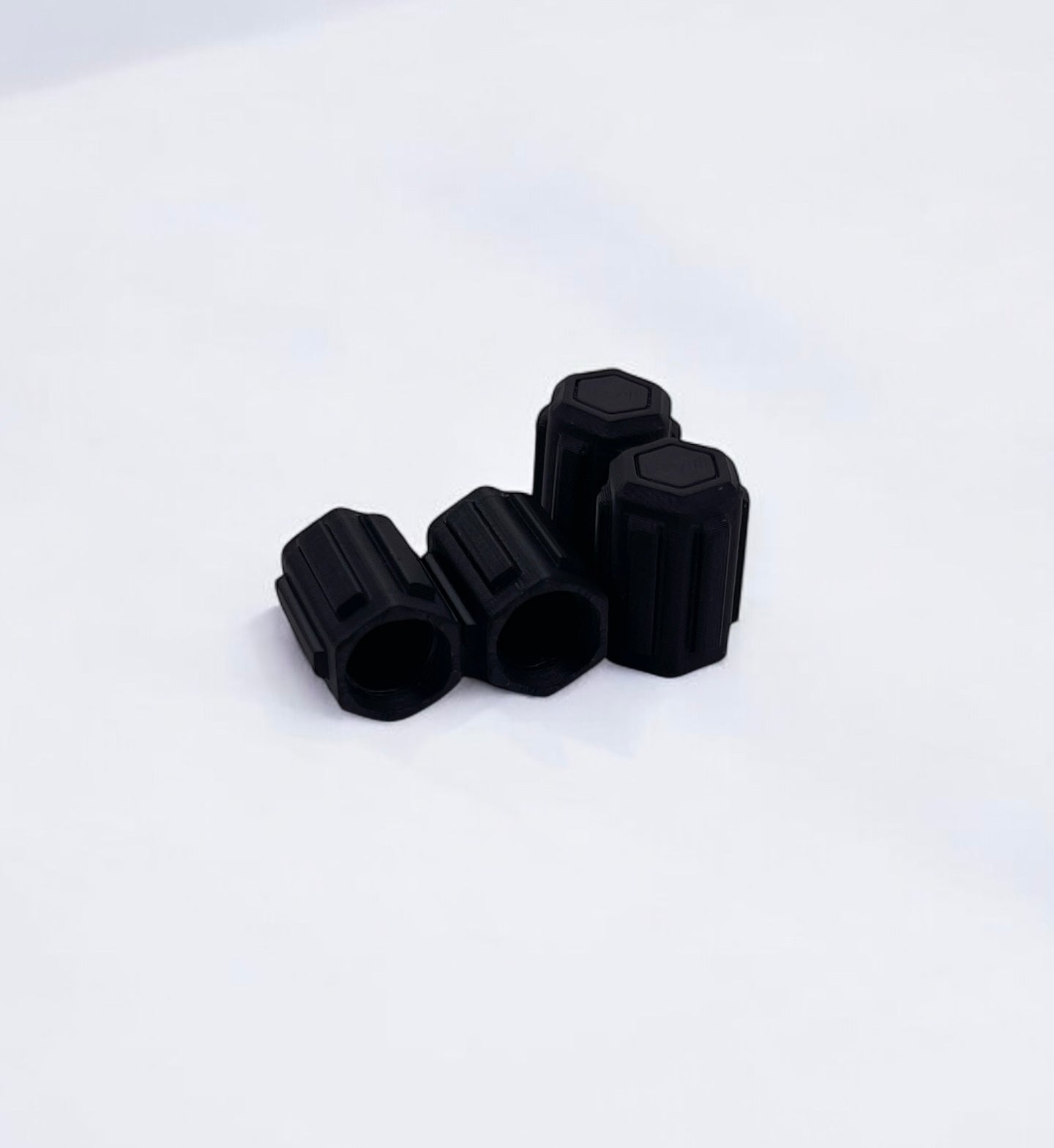Ridge Concepts | Rugged Caps | Black (4 Pack)