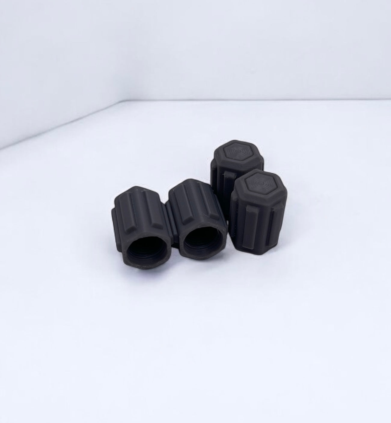 Ridge Concepts | Rugged Caps | Gray (4 Pack)