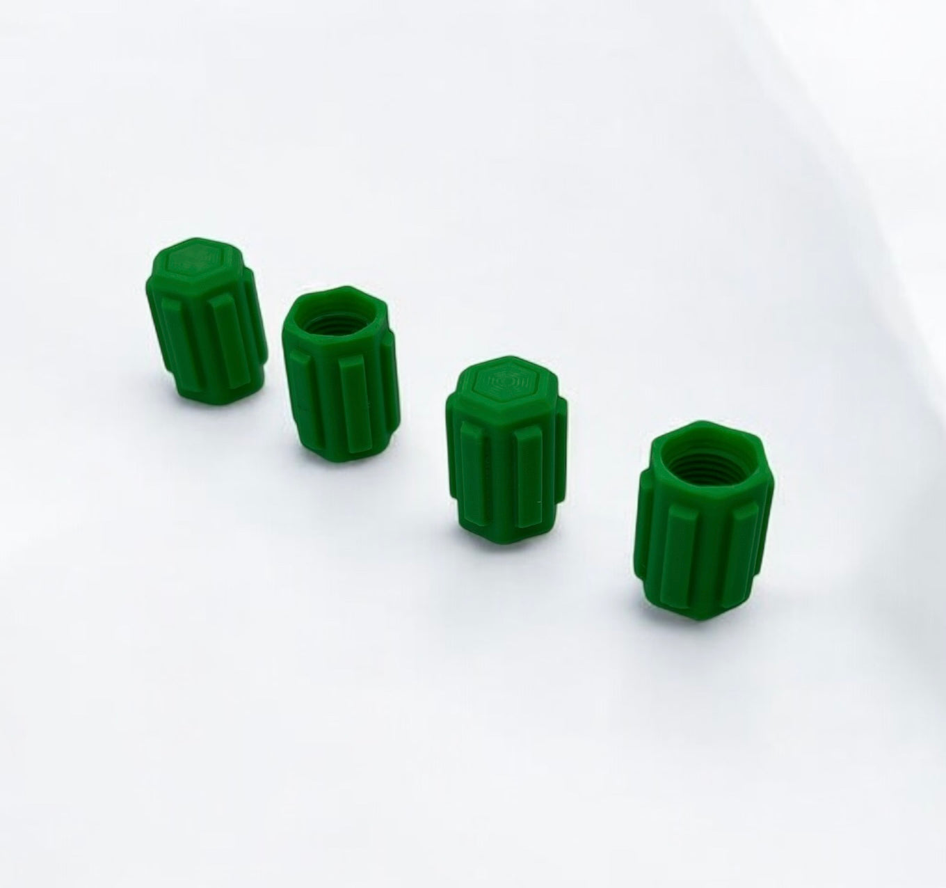 Ridge Concepts | Rugged Caps | High-Vis Green (4 Pack)