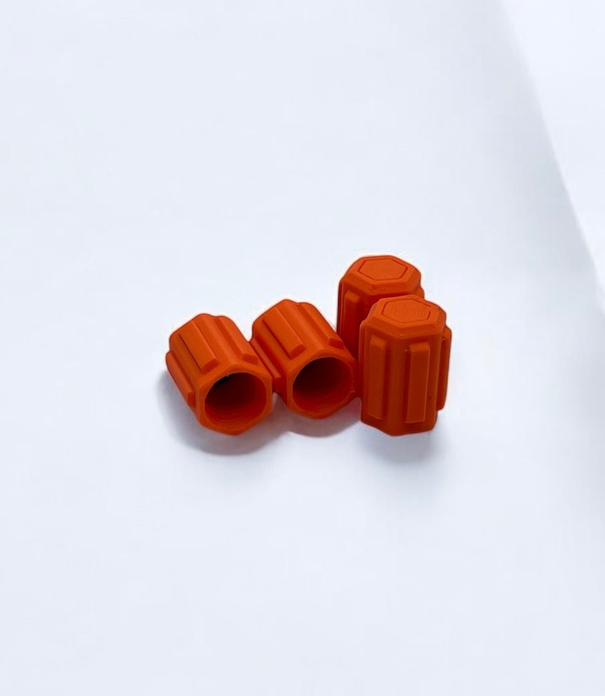 Ridge Concepts | Rugged Caps | High-Vis Orange (4 Pack)