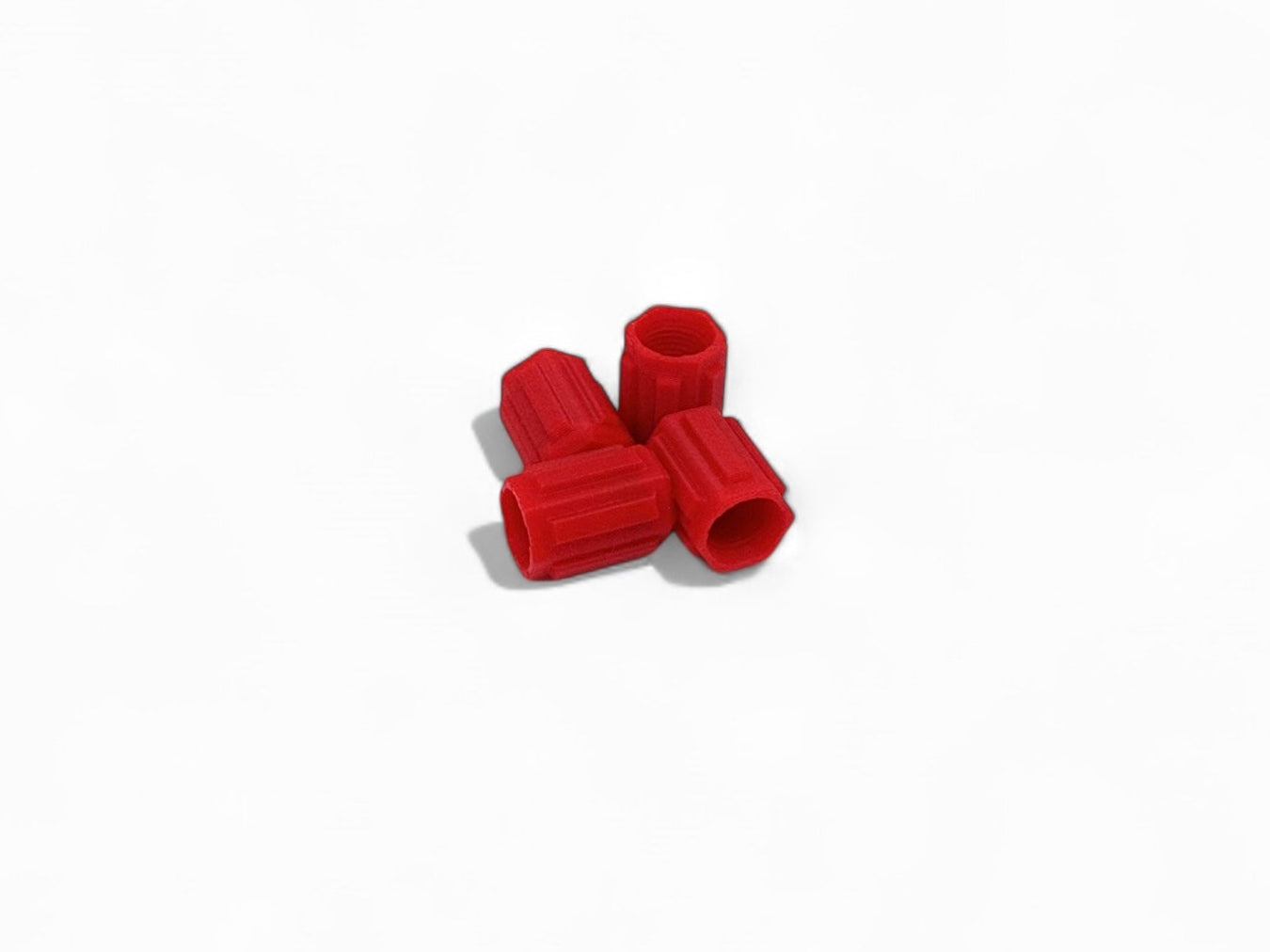 Ridge Concepts | Rugged Caps | High-Vis Red (4 Pack)